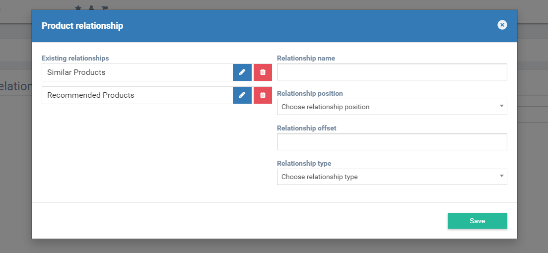 Add new relationship