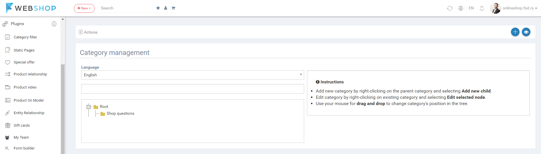 All faq category