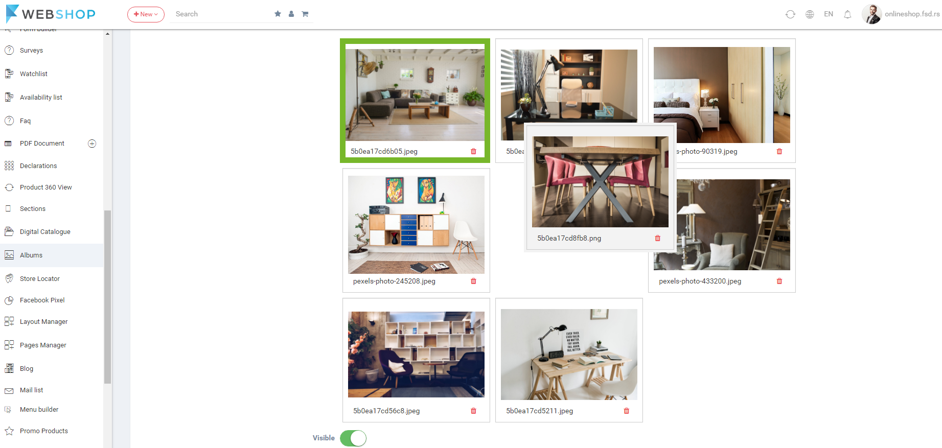 Sort images