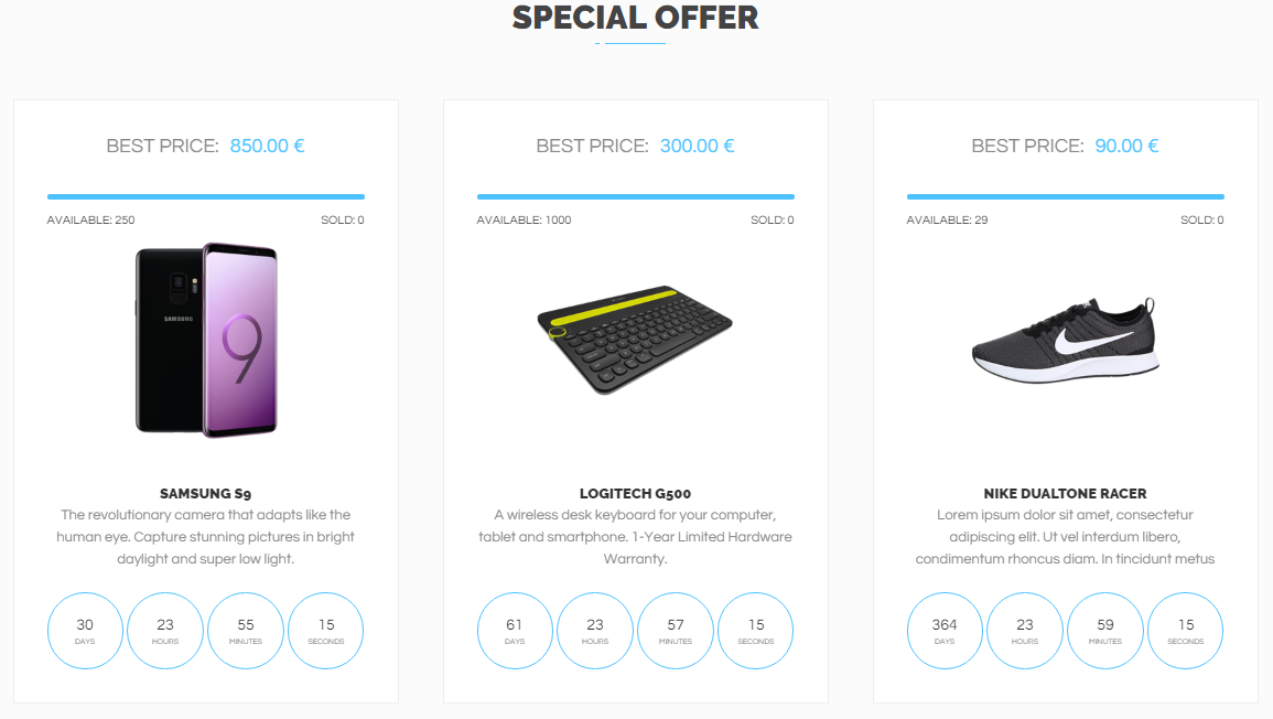 Special offer
